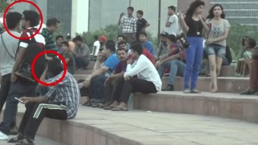 An Inspirational Social Experiment on Public for Women Harassment and Molestation