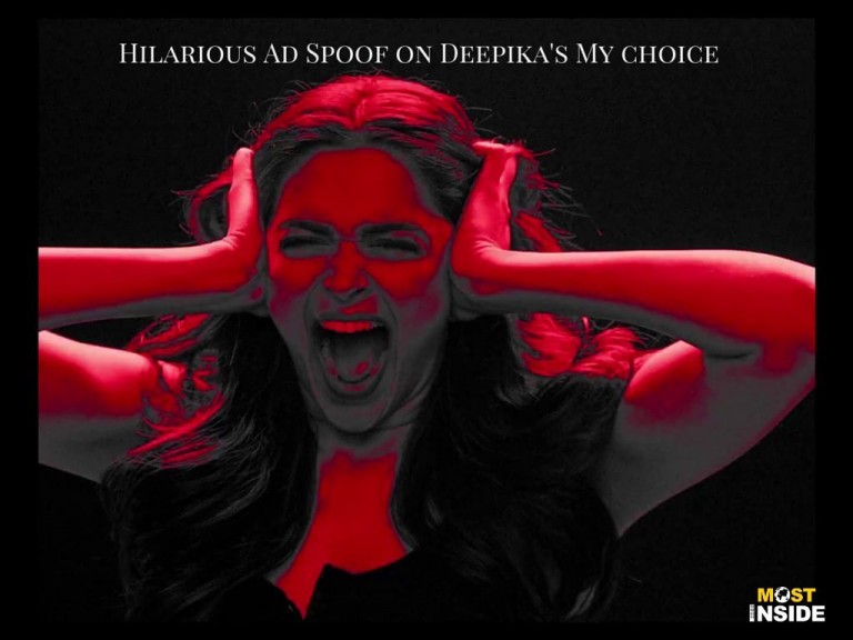 Hilarious Ad Spoof on Deepika’s My choice