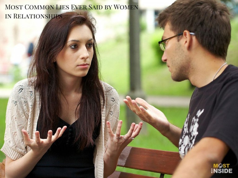 Most Common Lies Ever Said by Women in Relationships