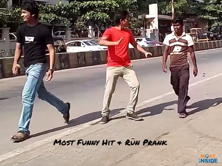 Most Funny Hit & Run Prank