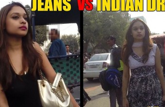 Woman walking in Delhi wearing Jeans or Salwar Dress, doesn’t make a difference on idiotic minds