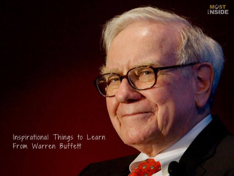 Inspirational Things to Learn From Warren Buffett