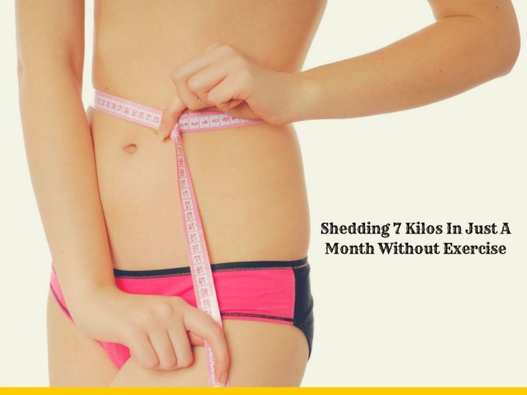 Shedding 7 Kilos In Just A Month Without Exercise