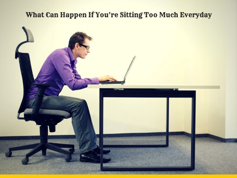 What Can Happen If You’re Sitting Too Much Everyday?