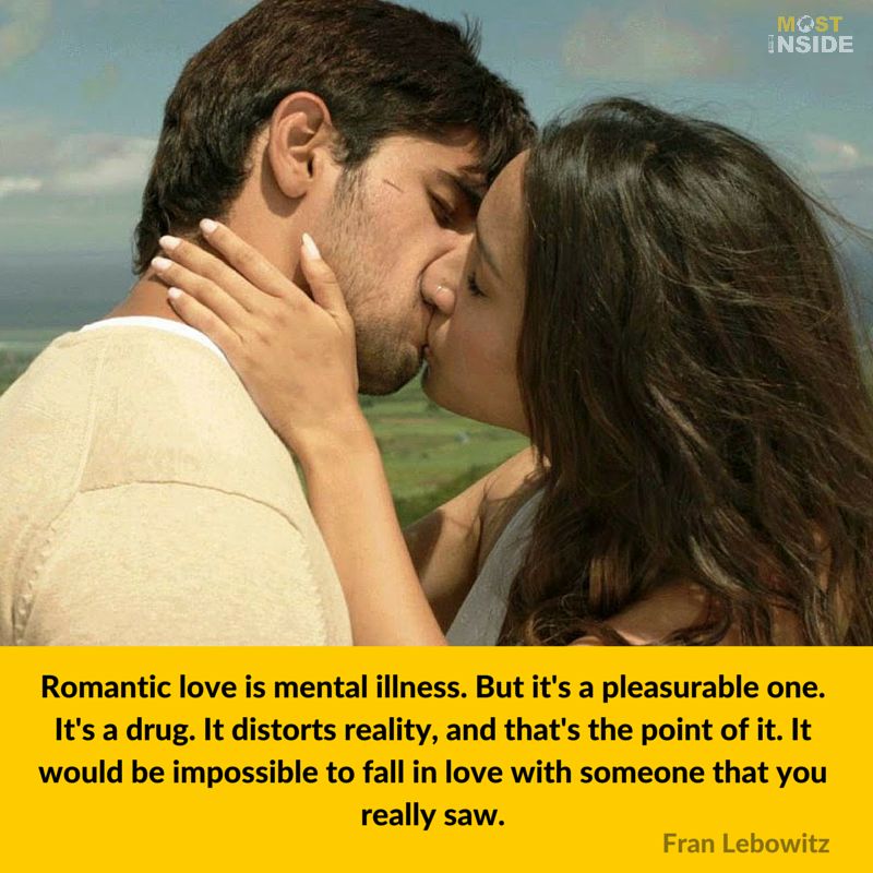 Romantic love thoughts