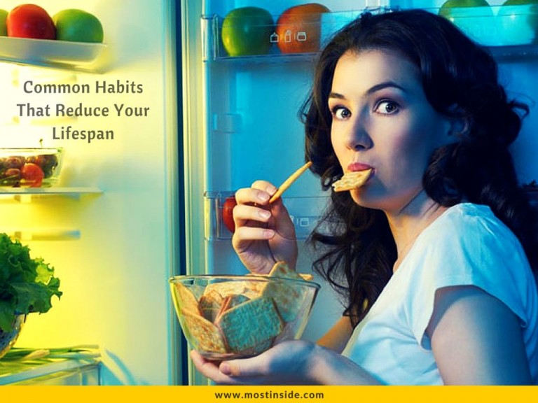 Common Habits That Reduce Your Lifespan
