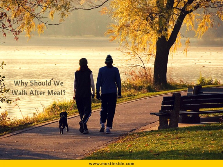 Why Should We Walk After Meal?