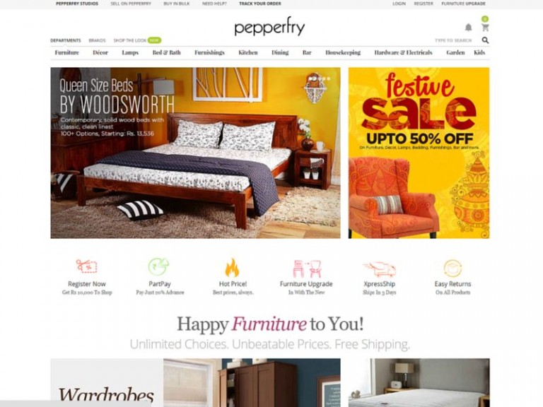 2 Best Online Furniture Websites in India