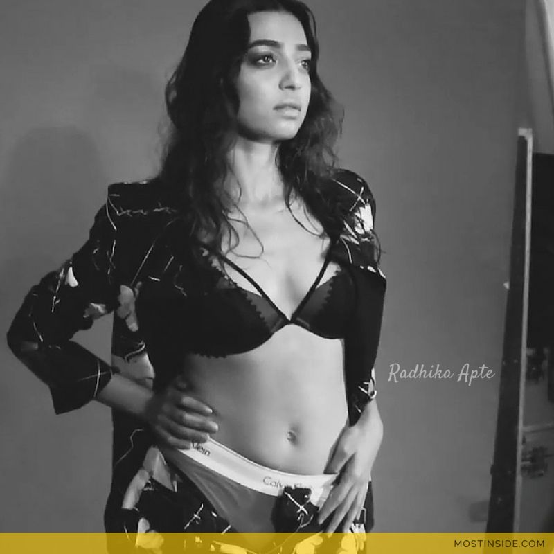 Radhika Apte in Bra