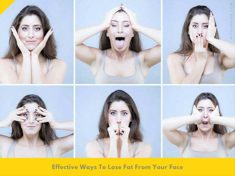 Effective Ways To Lose Fat From Your Face