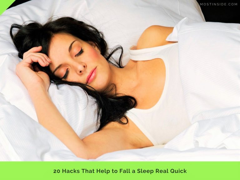 20 Hacks That Help to Fall a Sleep Real Quick
