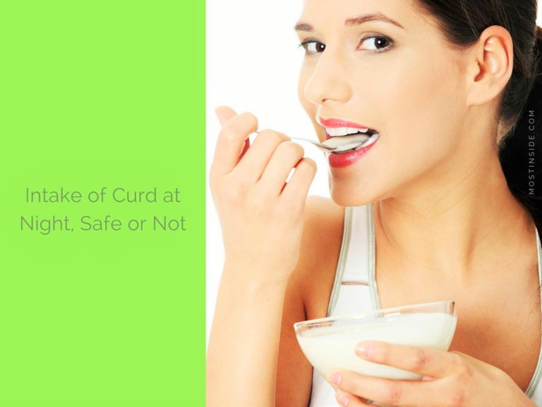 Intake of Curd at Night, Safe or Not