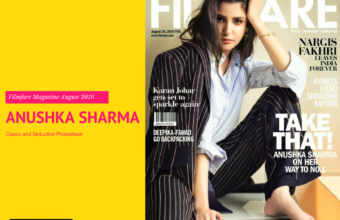 Anushka Sharma’s Classic and Seductive Photoshoot for Filmfare Magazine August Cover