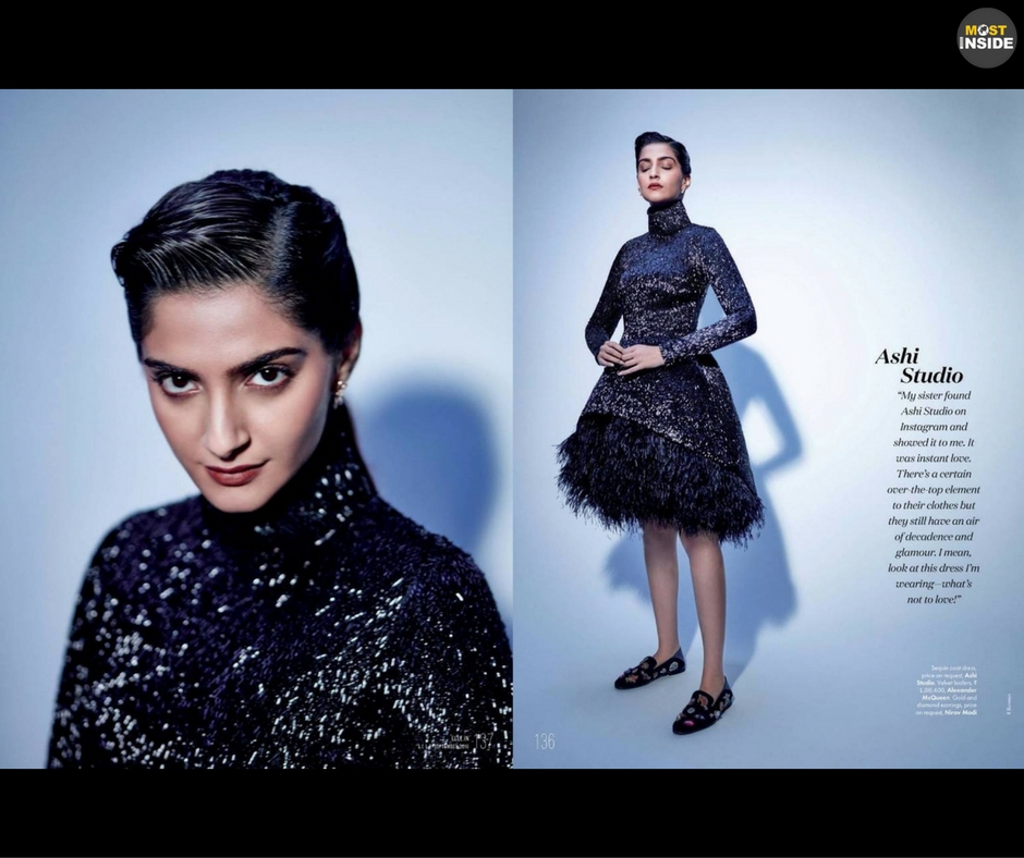 Sonam Kapoor Elle India 