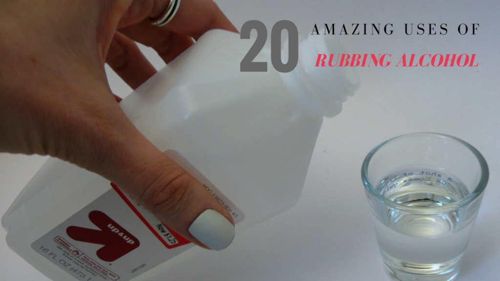 experiment with rubbing alcohol