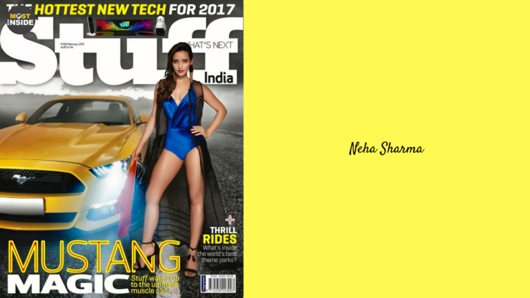 Neha Sharma Sporting Bikini for Stuff India Magazine