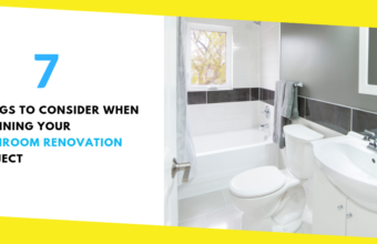 7 Things to Consider When Planning Your Bathroom Renovation Project