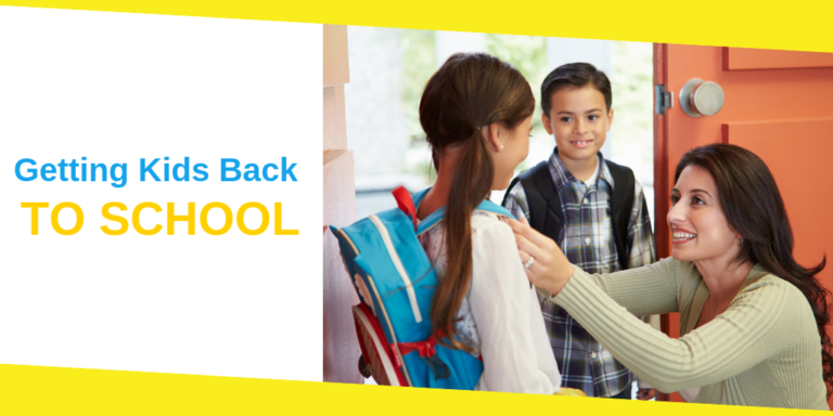One of Parenting’s Biggest Challenges: Getting Kids Back to School