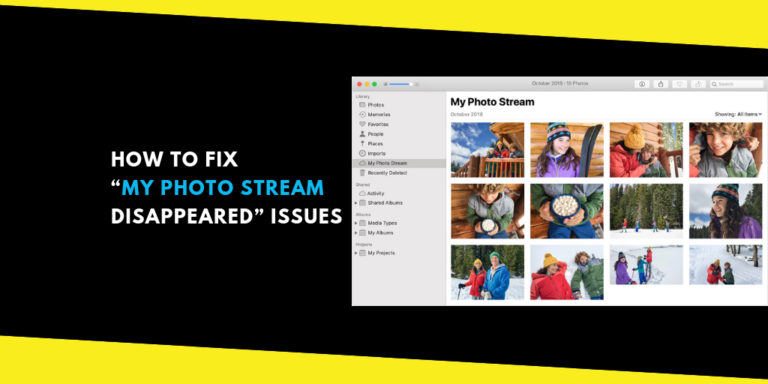 How to Fix “My Photo Stream Disappeared” Issues