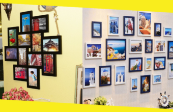 Photo Collage on Wall: The Innovative Home Decor Idea