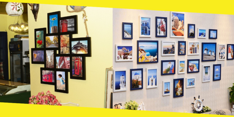 Photo Collage on Wall: The Innovative Home Decor Idea