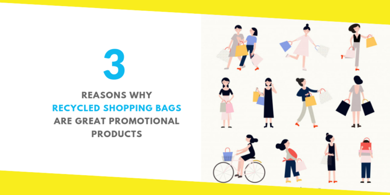 3 Reasons Why Recycled Shopping Bags Are Great Promotional Products