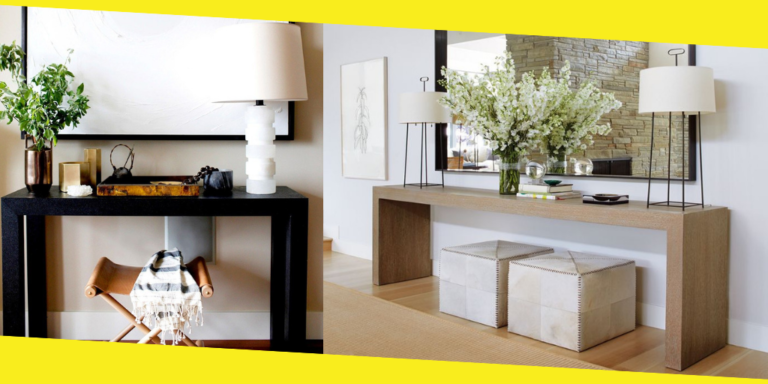 Excellent Tips for Making Beautiful DIY EntryWay Table