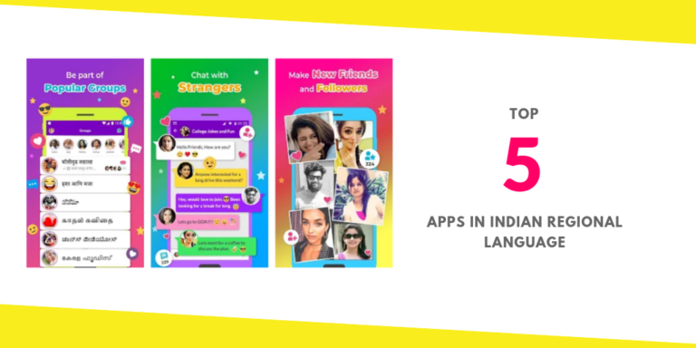 Top 5 Apps in Indian Regional Language