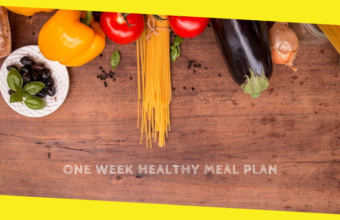 One-Week Healthy Meal Plan: An Example of a Healthy Diet  