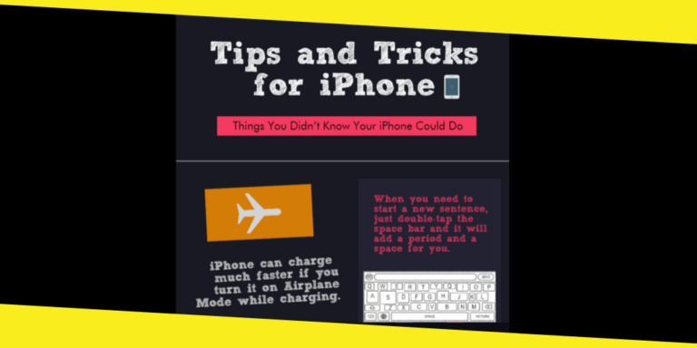 Infographic – iPhone Using Tips & Tricks You May Not Know