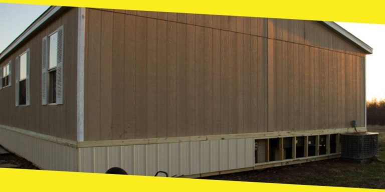 Benefits of Mobile Home Skirting or Underpinning