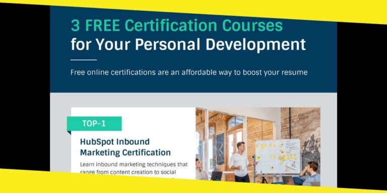 Top 3 Free Courses for Your Personal Development
