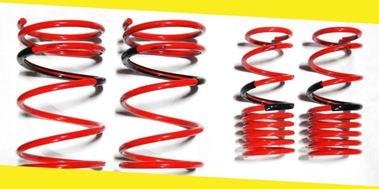Defining How Spring Rate Coilovers & Lowering Springs Differ