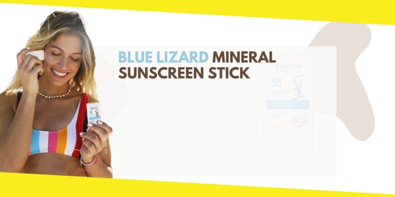 Blue Lizard Mineral Sunscreen Stick: Safe and Convenient Sun Protection