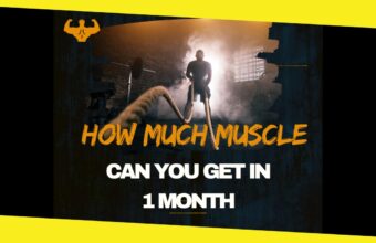 How Much Muscle You Can Gain Monthly With Regular Workouts?