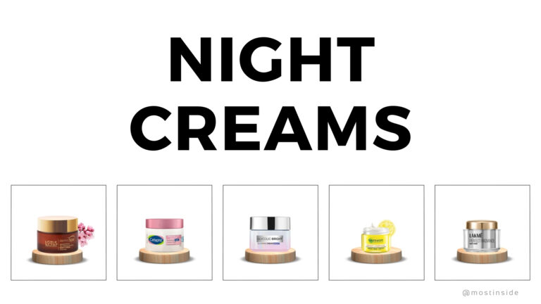 5 Best Night Creams for Skin Whitening in India