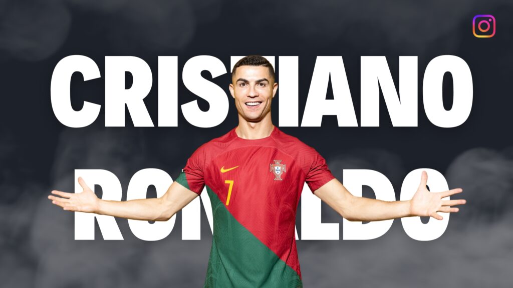 cristiano ronaldo instagram wallpaper