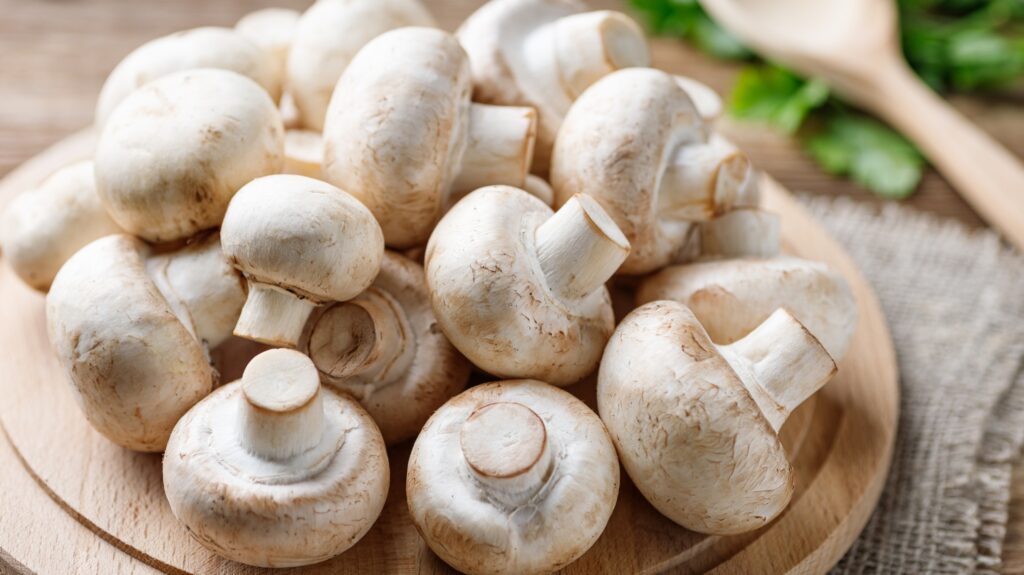 Fresh Mushrooms.