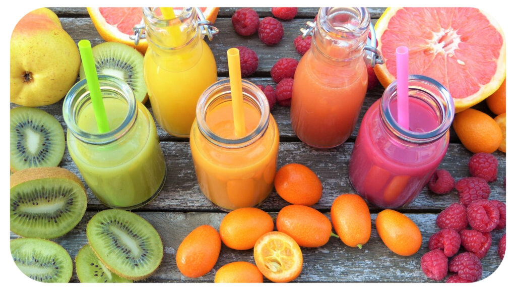 Vegetable And Fruit Juices.