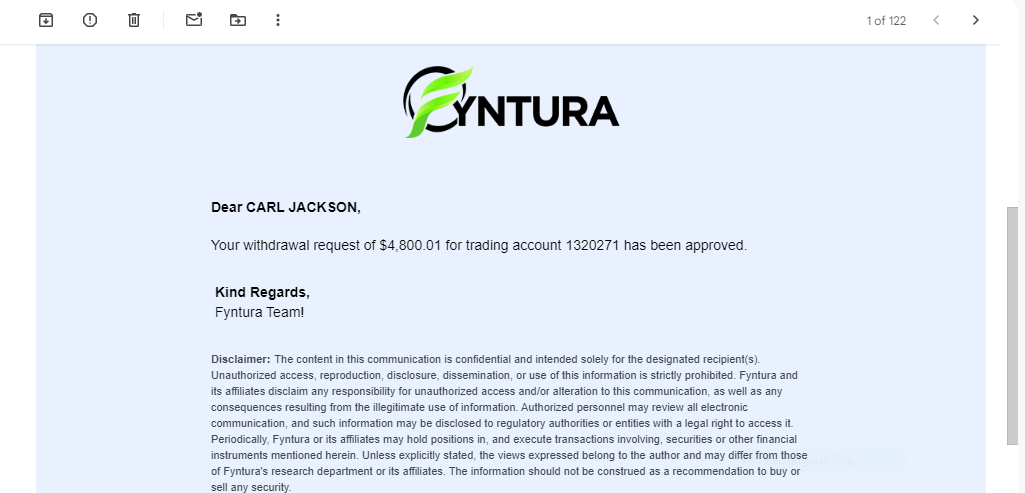 Fyntura Withdrawal Proof