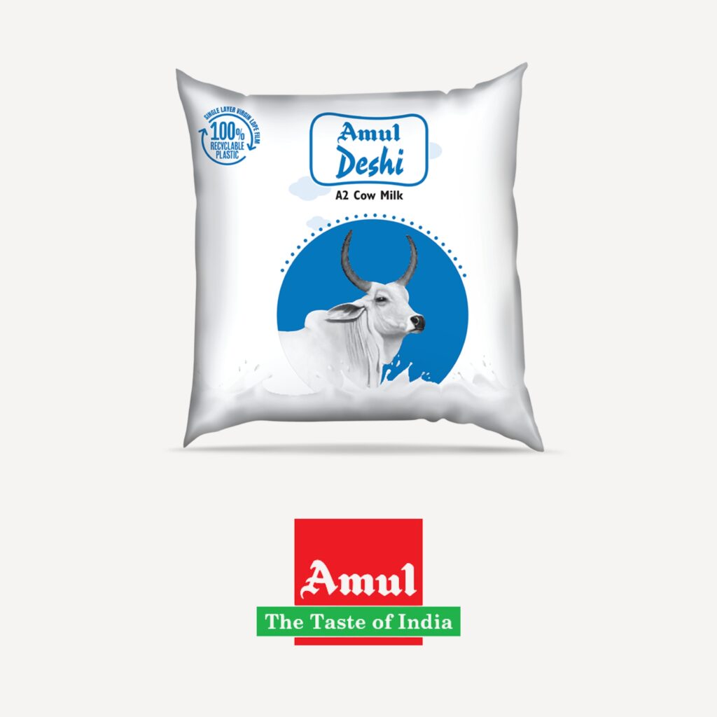 amul deshi a2 cow milk.