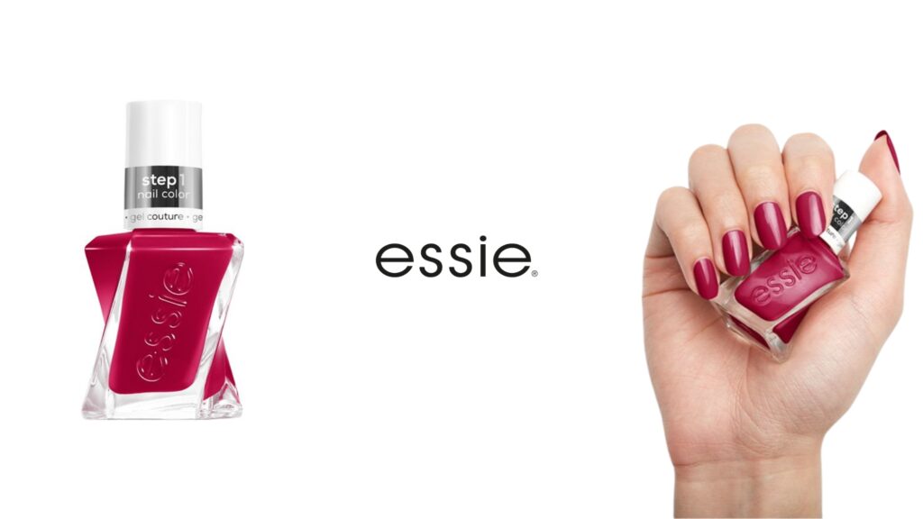 essie gel couture chevron trend nail polish.