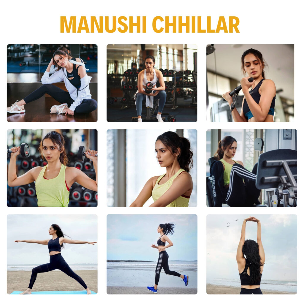 Manushi Chhillar Fitness