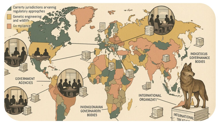 Dire Wolf Diplomatic Corps: How Colossal Biosciences Navigates International Regulations for De-extinction