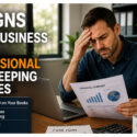 5 Signs Your Business Needs Professional Bookkeeping Services