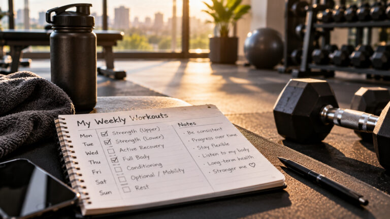 How to Structure Your Weekly Workouts for Long-Term Consistency